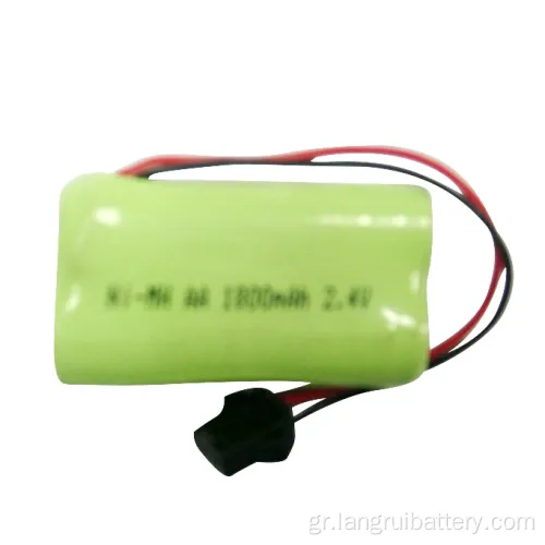 NIMH AA 2,4V 1800mAh ασύρματα μπαταρία τηλεφώνου